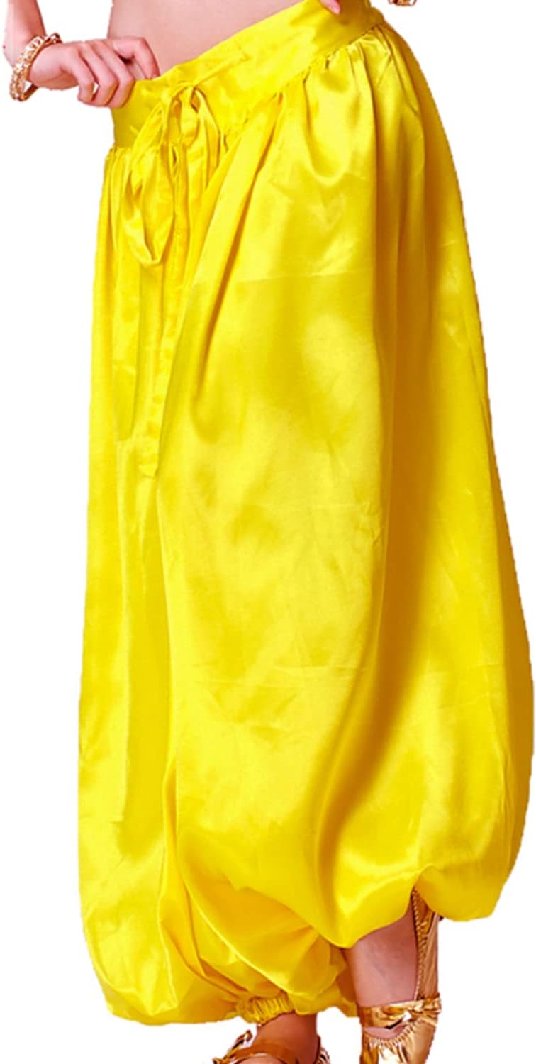 Belly Dance Pants Carnival Satin Latern Pants Tribal Harem Pants